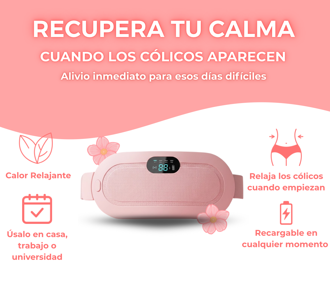 CicloCalm™ ✨| Alivia Los Cólicos En Minutos Gracias A Su Tecnología Relajante.