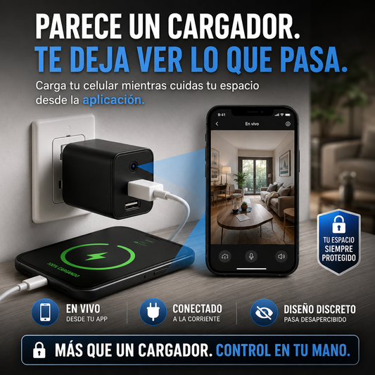 CargaSegura™ | Revisa tu espacio desde el celular, sin levantar sospechas
