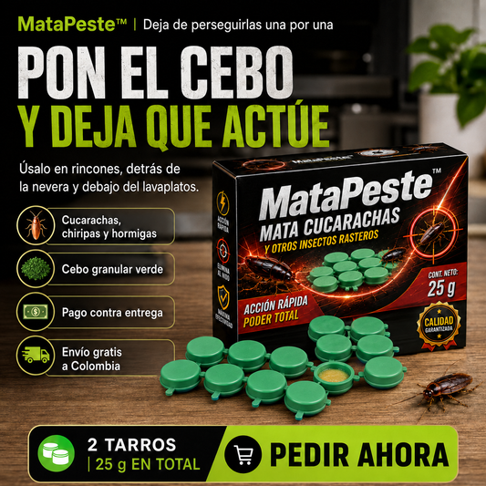 MataPeste™ | Ellas mismas llevan el cebo al escondite