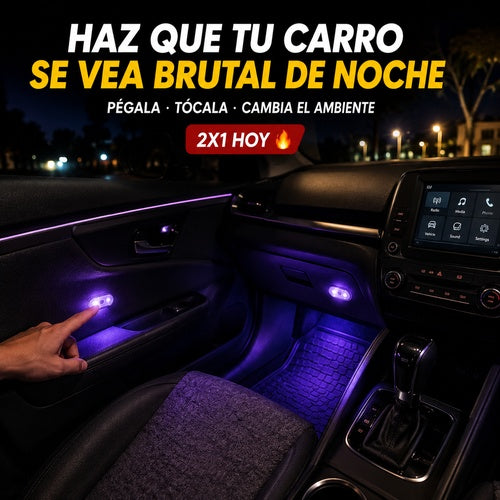 Luz Táctil Auto™ | Tu carro brutal de noche