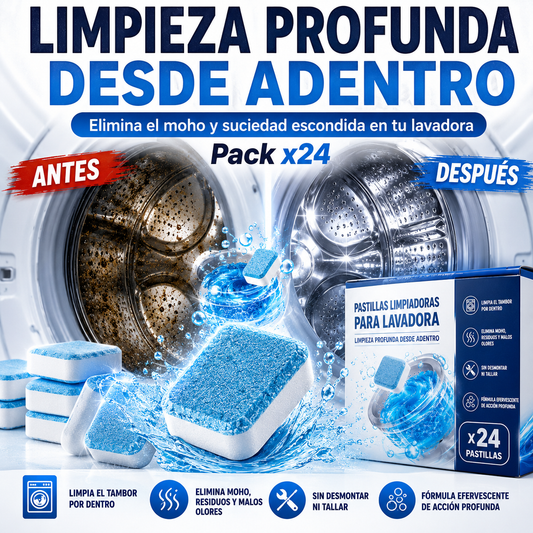 LavaClean™ | Saca la mugre oculta de tu lavadora