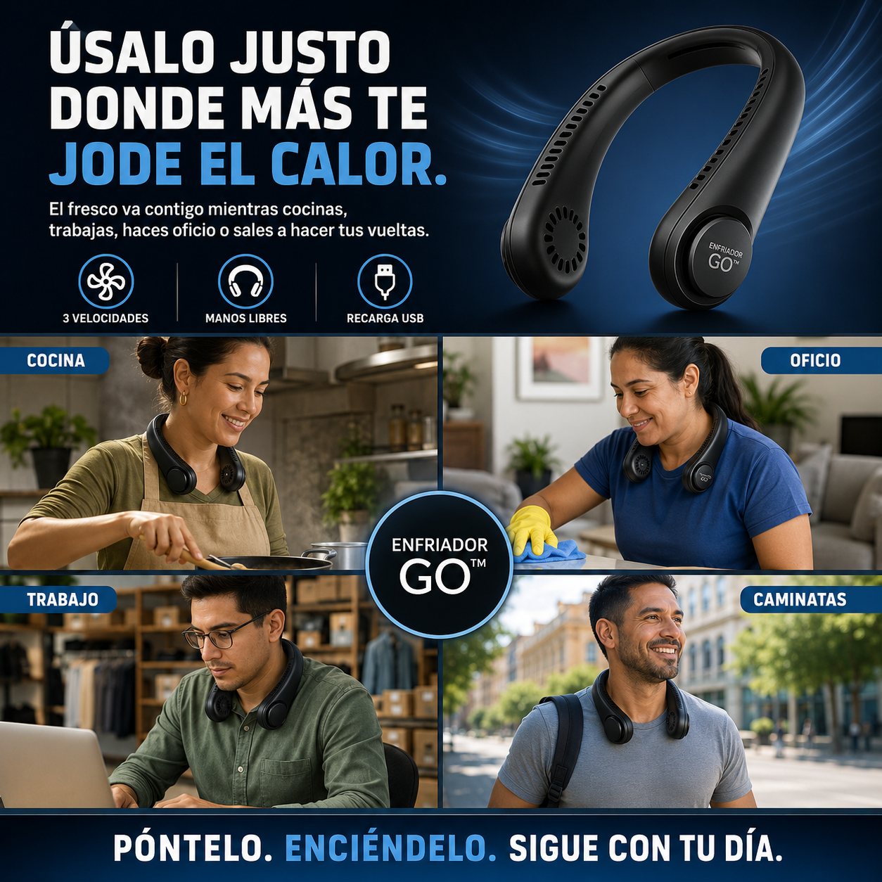 El Fresqueador™ | ¿Qué calor tan malparido? Póntelo y que te siga el fresco