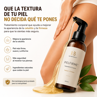 PielFirme™ | Tratamiento corporal para textura y firmeza