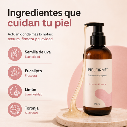 PielFirme™ | Tratamiento corporal para textura y firmeza